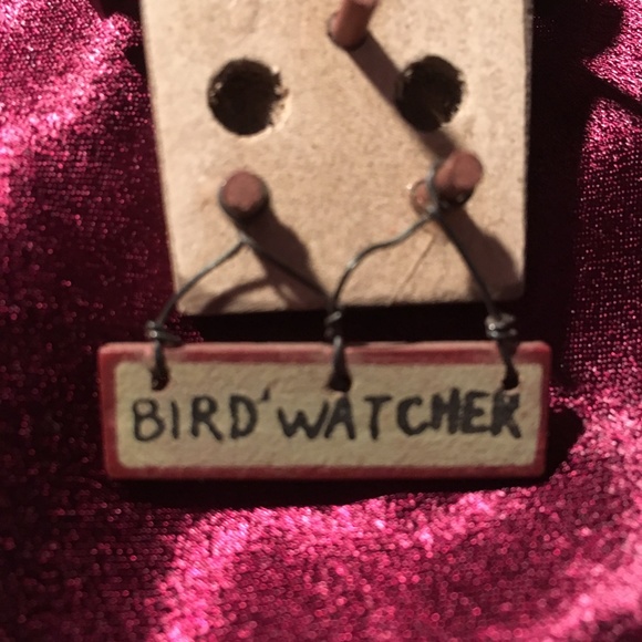 Bird Watcher pin - Picture 2 of 4